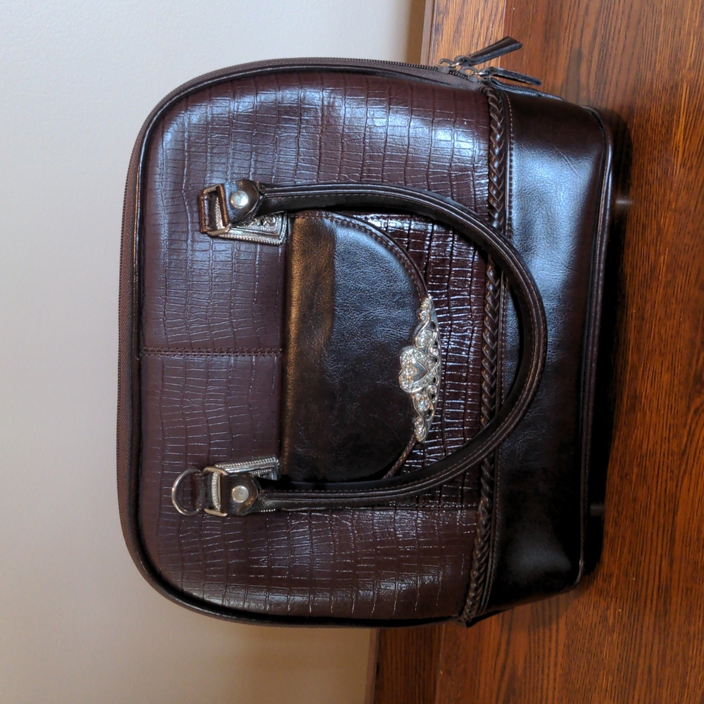 Brighton Brown Leather Satchel